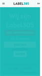 Mobile Screenshot of label305.com